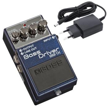 Boss BB-1X Bass Driver Effektgerät mit Netzteil