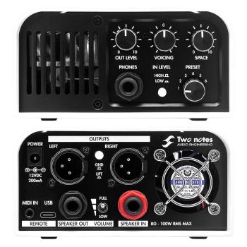 Two Notes Torpedo Loadbox Captor X+ 8 Ohm mit XLR-Kabel