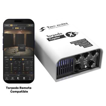 Two Notes Torpedo Loadbox Captor X+ 8 Ohm mit XLR-Kabel