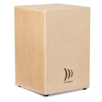 Schlagwerk Cajon Bausatz CBA10S  mit Sitzpad Rot