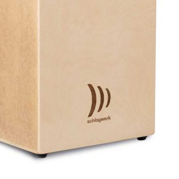 Schlagwerk Cajon Bausatz CBA10S  mit Sitzpad Rot