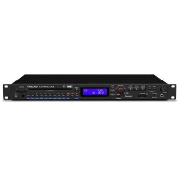 Tascam Medien-Player CD400UDAB mit 2x XLR-Kabel