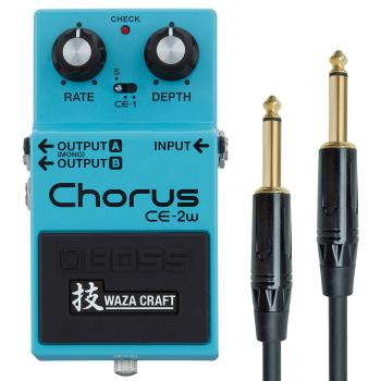 Boss CE-2W Waza Craft Chorus Pedal mit Kabel