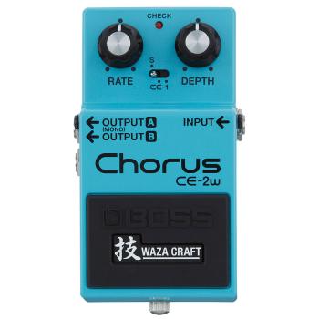 Boss CE-2W Waza Craft Chorus Pedal mit Netzteil