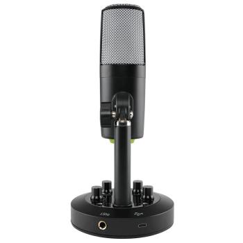 Mackie USB-Mikrofon Chromium mit integriertem 2-Kanal Mixer