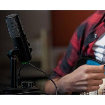 Mackie USB-Mikrofon Chromium mit integriertem 2-Kanal Mixer