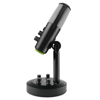 Mackie USB-Mikrofon Chromium mit In-Ear Kopfhörer