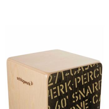 Schlagwerk CP404 BLK Cajon mit Tasche mit Sitzpad