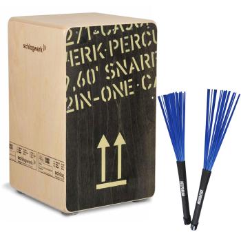 Schlagwerk CP404 BLK Cajon mit Besen