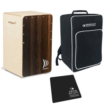 Schlagwerk CP-408 Cajon mit Tasche und Sitzpad