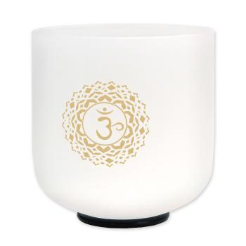 keepdrum Klangschale CSBG6 Kronenchakra Gold 6 Zoll
