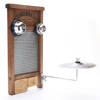 Cincinnati Washboards CW-3 Percussion Waschbrett Pro mit Tuch