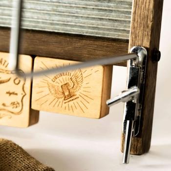 Cincinnati Washboards CW-3 Percussion Waschbrett Pro mit Tuch