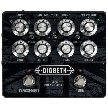 Laney Bass-Vorverstärker DB-Pre Digbeth Preamp mit XLR-Kabel