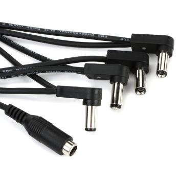 EBS Kabel DC-4 4-fach Verteiler für Netzteile mit 2.1 mm Stecker