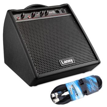 Laney Schlagzeug-Verstärker DH-80 E-Drum Monitor mit XLR-Kabel
