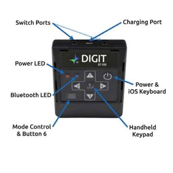 Airturn Digit BT-500 Bluetooth Fernbedienung