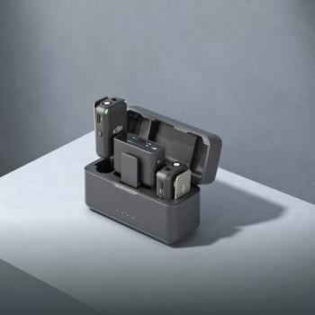 DJI Mic Mikrofon 2-Kanal Funk-System mit Ohrhörer