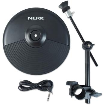 Nux Becken-Set DM210 E-Drum Becken-Pad 10 Zoll mit Halterung