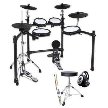 Nux E-Drum DM-310H elektronisches Schlagzeug mit Zubehör