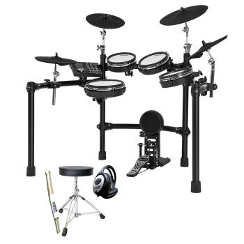 Nux E-Drum DM-7X Schlagzeug mit Zubehör-Set