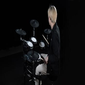 Nux E-Drum DM-7X Schlagzeug mit Zubehör-Set