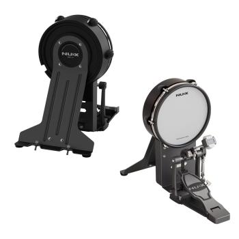 Nux DM-8 E-Drum Schlagzeug mit Tom-Pad und Drumsticks 1 Paar