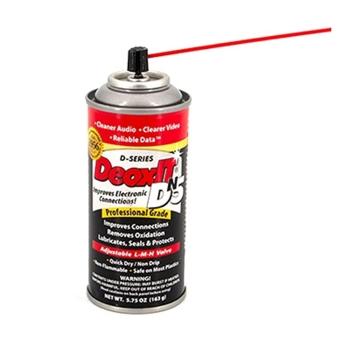 Caig DeoxIT DN5S-6N Kontaktspray mit Mikrofasertuch