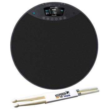 Cherub Übungspad DP-970 elektronsiches Drum-Pad mit Drumsticks