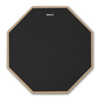 keepdrum Übungspad DP-BK12 schwarz 12 Zoll mit Drumsticks 5BB 1 Paar