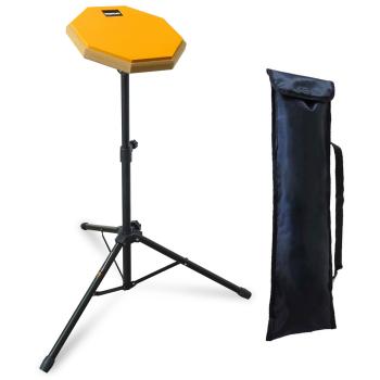 keepdrum Übungspad Orange 8 Zoll mit Stativ