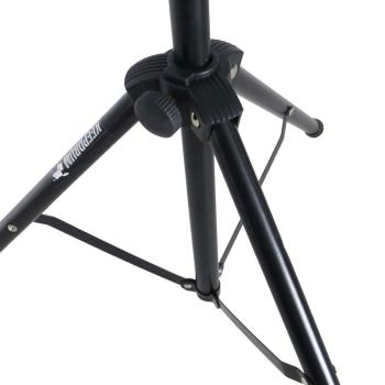 keepdrum Übungspad DP-BK8 Practice Pad schwarz mit Pad-Ständer