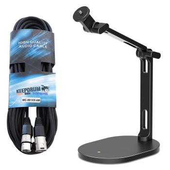Rode DS-2 Desktop-Studioarm Stativ mit XLR-Kabel