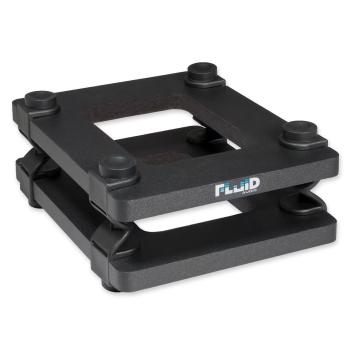 Fluid Audio Studio-Monitore C50BT Lautsprecher mit Stativen und Kabel