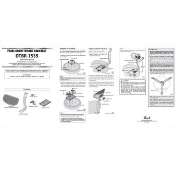 Pearl DTBR-1535 Rückenlehne