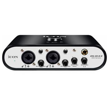 iCON Duo44 Dyna USB-Audio-Interface mit Kopfhörer