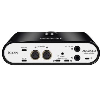 iCON Duo44 Dyna USB-Audio-Interface mit Kopfhörer