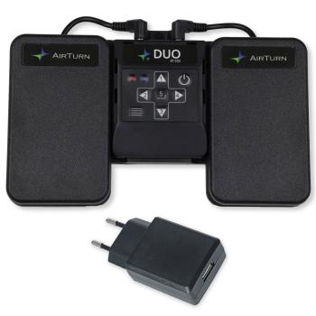 Airturn Bluetooth-Fußschalter Duo 500 mit Netzteil