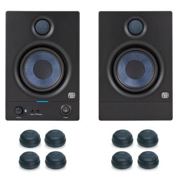 Presonus Eris 4.5BT Bluetooth-Boxen 2nd Gen mit Boxen-Füße