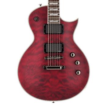 ESP LTD EC-401 E-Gitarre See Thru Cherry Sunburst mit Kabel