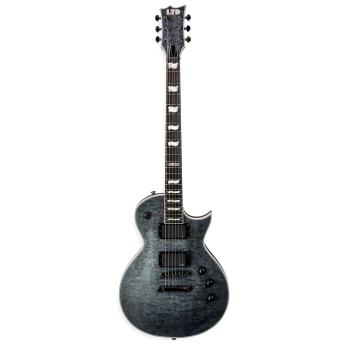 ESP LTD EC-401 QM STBLKS E-Gitarre See Thru Black