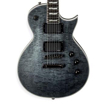 ESP LTD EC-401 E-Gitarre See Thru Black mit Kabel