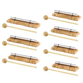 Meinl Sonic Energy Klangstäbe EC-SET-CHA-7 Chakra Set 7-teilig mit Tuch