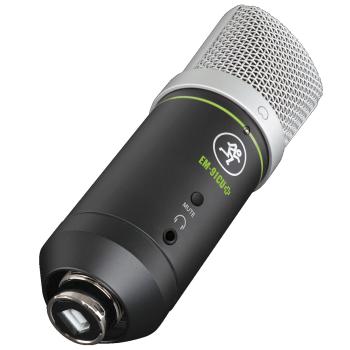 Mackie USB-Mikrofon EM-91CU+ Plus mit In-Ear Kopfhörer