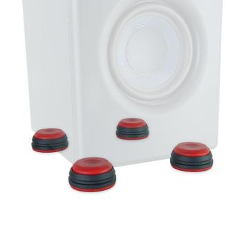 Presonus Studio-Monitor Eris Pro 8 mit Boxenfüße Rot