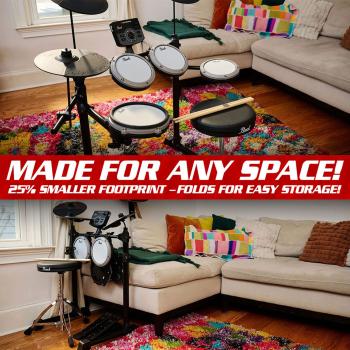 Pearl E-Drum ERS-1000 eRoadshow Schlagzeug Set mit Zubehör