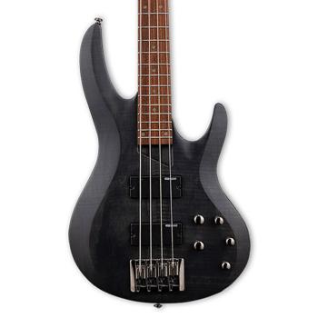 ESP LTD B-204SM E-Bass Black Satin mit Kabel