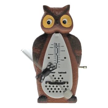 Wittner Metronom Eule mechanisches Taktell mit Tuch