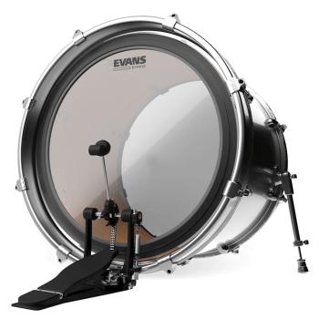 Evans BD22EMAD2 Clear Emad Bassdrum Fell 22