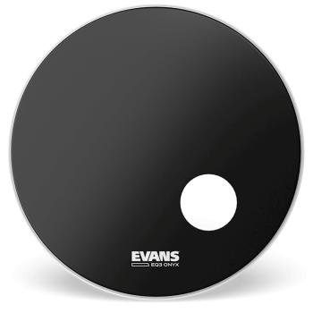 Evans BD22RONX Bassdrumfell Onyx Resonant schwarz Drumfell Bassdrum 22